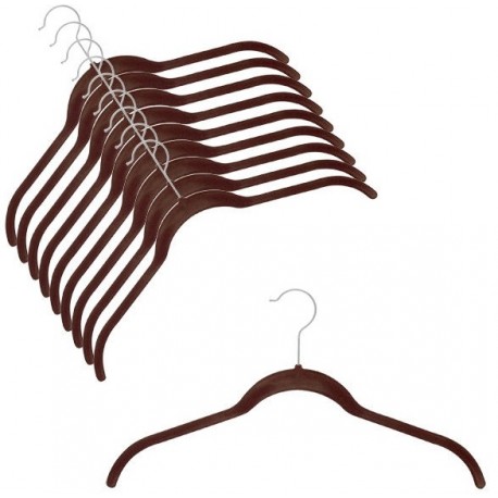 SlimLine Brown Shirt Hanger