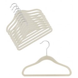 Slimline Linen/Grey Childrens Hangers