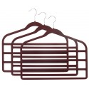 SlimLine Burgundy Multi Pant Hanger