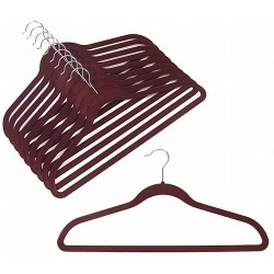 SlimLine Burgundy Pant Hanger
