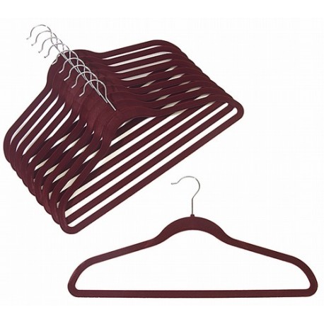 SlimLine Burgundy Pant Hanger