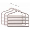 SlimLine Lavender/Gray Multi Pant Hangers