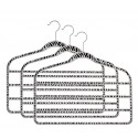 SlimLine "Zebra" Multi Pant Hanger